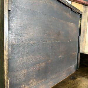 Vintage Solid Oak Monastic Console / Side Desk Table by Nigel Rupert Griffiths