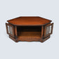Old Charm TV Stand/Video Cabinet Tudor Brown Model 2084 FREE UK Delivery*