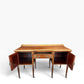 Antique Sheraton-style inlaid mahogany sideboard / dressing table/desk