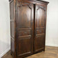 Antique French Carved Oak Wardrobe