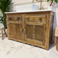 Wooden Bathroom Vintage Vanity Unit