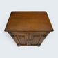 Old Charm Linenfold Cupboard Bedside Cabinet 2 Door Light Oak FREE UK DELIVERY*