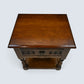 Old Charm Side Table Lamp Table Light Oak Finish With Drawer FREE UK Delivery