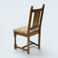 8 Old Charm Dining Chairs Warwick Pegasus Upholstery Light Oak FREE UK Delivery*