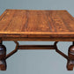 Oak Draw Leaf Dining Table - Seats 8