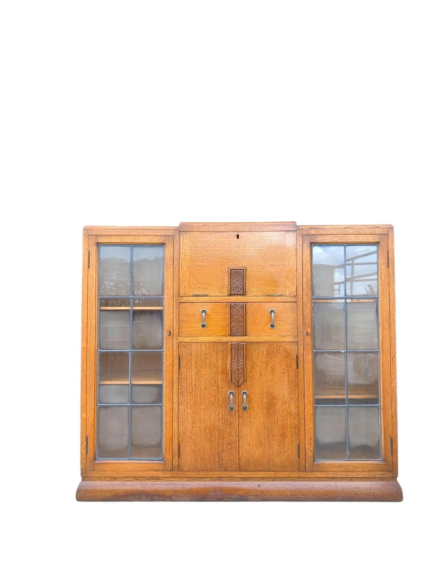 Vintage Drinks Display Cabinet Sideboard Secretarie