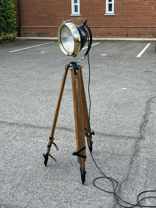 Industrial 1920’s Tripod Lamp, 1920s