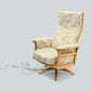 Ercol Electric Recliner Armchair And Foot Stool Light Finish FREE UK Delivery*