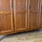 Wardrobe Vintage French Louis XVI Style Oak Four Door Carved Armoire LOT 6131
