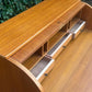 Mid Century Cylinder Top Bureau In Teak