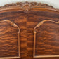 Bed Vintage French Louis XVI King Size Bed Frame Carved Headboard LOT 6403