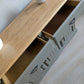 Vintage Oak Sideboard | Olive Green Painted Sideboard with Natural Oak Top