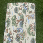Peter Rabbit bijou Ottoman - blue paint foam and interliner all new