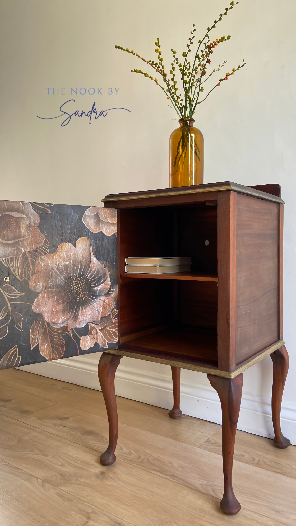 Vintage Pot Cupboard -Restored ,Bedside Table,Small Drinks Cabinet