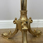 Standing Coat Hanger Vintage French Style Brass Ornate Coat Rack LOT 6453