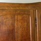 Wardrobe Vintage French Louis Oak Triple Door Carved Armoire Cabinet LOT 6537