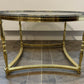 Parisian High Quality French Brass Coffee Table