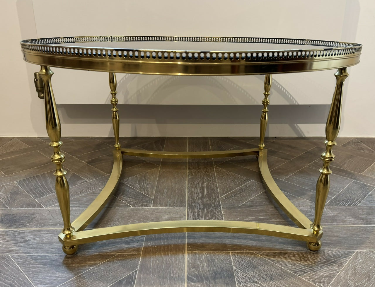 Parisian High Quality French Brass Coffee Table