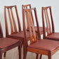Mid century retro Nathan dining chairs set of 6