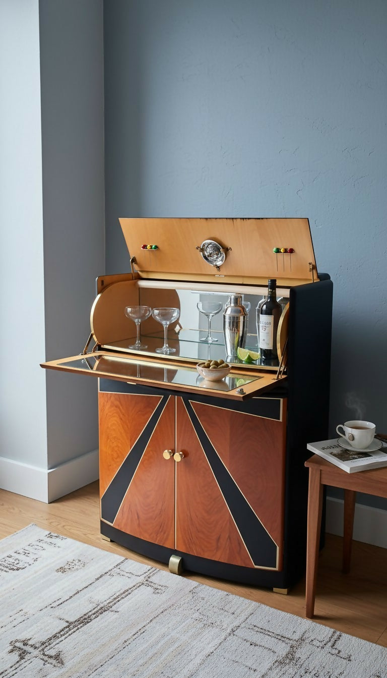 Art Deco Drinks/ Cocktail Cabinet