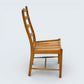Ercol Set Of 4 Dining Chairs Light Finish Ladderback 1970s FREE UK Delivery*