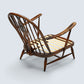 Ercol Fleur-De-Lys Easy Chair New Webbing (Pirelli) Frame Only FREE UK Delivery*