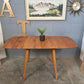 Ercol Plank Drop Leaf Dining Table ~ mid century ~ vintage ~ refurbished