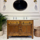 Vintage Vanity Unit Made to Order Vanity Unit Custom Made Bathroom Furniture Antique Traditional Bathroom Washstand Basin Unit
