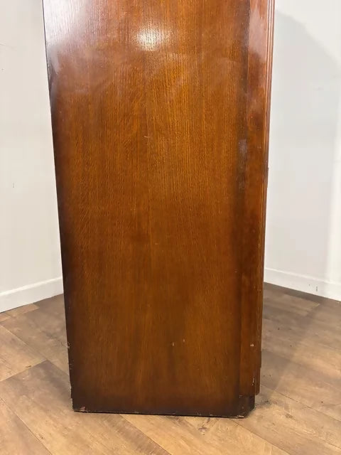Vintage Oak Fitted Gents Wardrobe