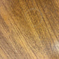 Mid Century Teak Coffee Table with Chrome Effect Legs