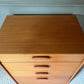Vintage Teak Chest Of Drawers By Austin Suite 1960s V Deep Lower Drawer