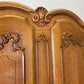Wardrobe Vintage French Louis XVI Style Four Door Carved Armoire LOT 4861
