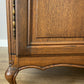 Wardrobe Vintage French Louis XVI Style Oak Four Door Carved Armoire LOT 6113
