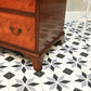 Antique Chest of Drawers Georgian Style Mahogany with Three Graduated Drawers