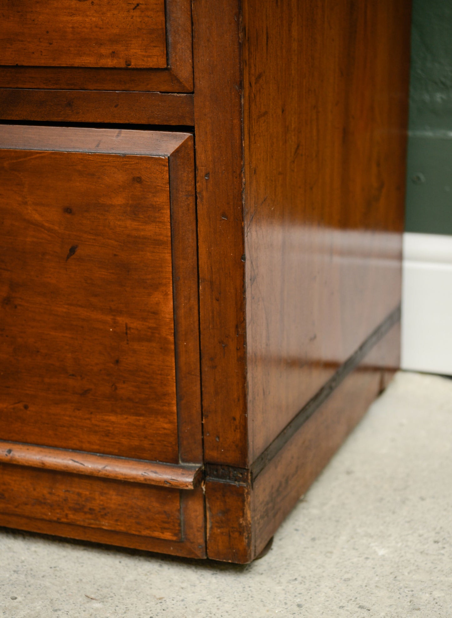 Edwardian Mahogany Chest of Drawers - 2 Over 3