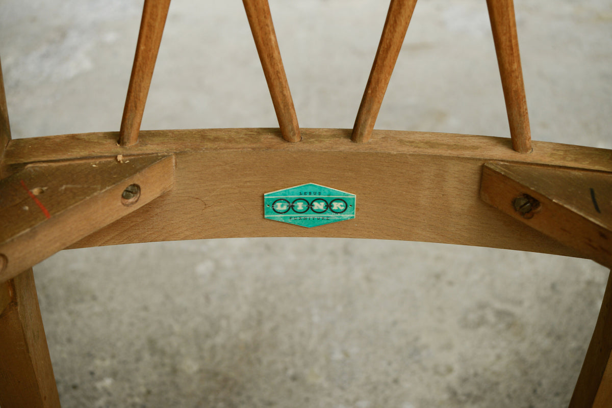 4 Mid Century Dining Chairs Lebus Link - 1950s - 1960s