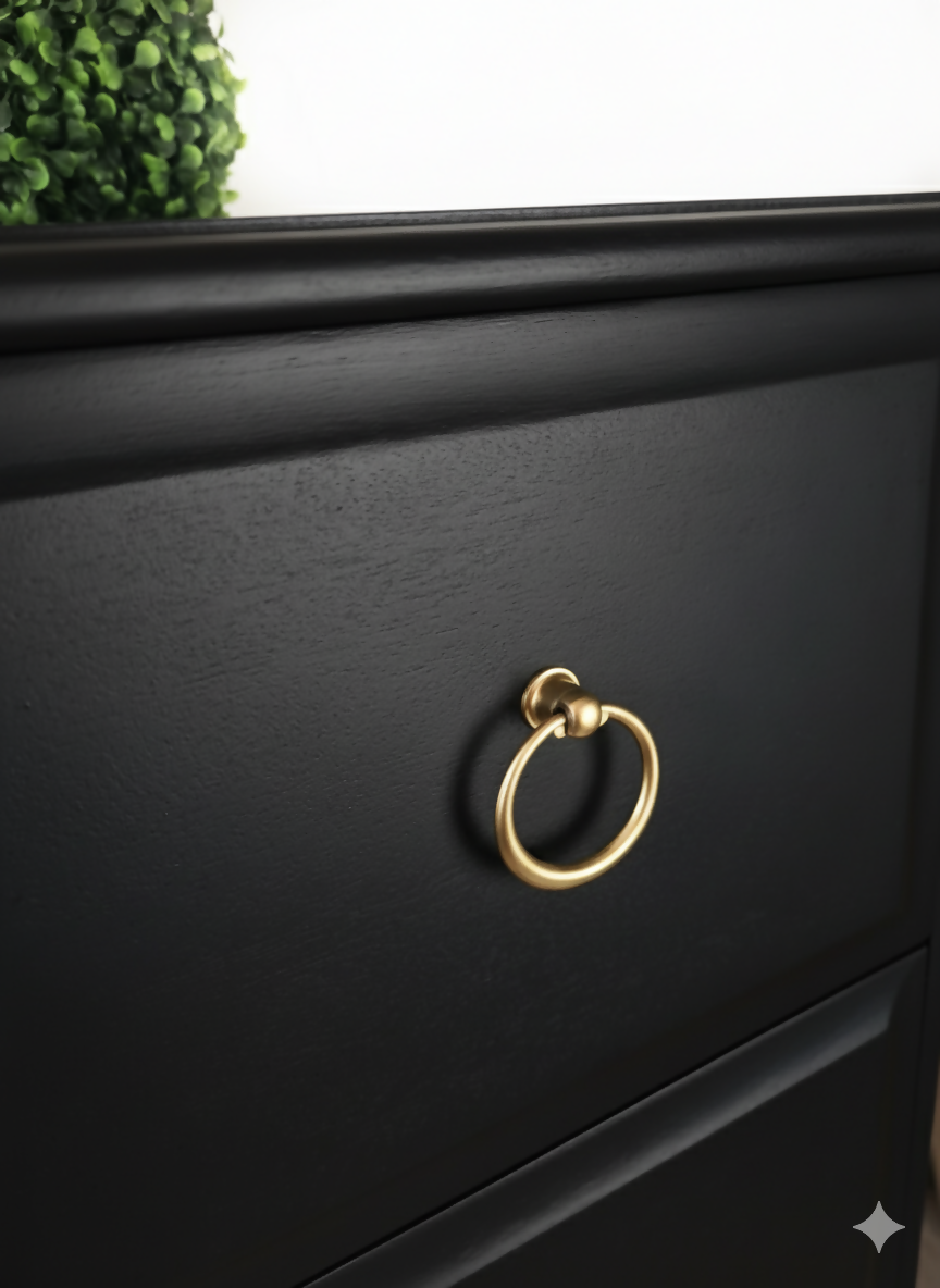 Stag minstrel tallboy chest of drawers