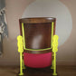 Neon pink cinema seat-back-Orange Otter