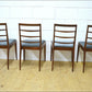 vintage dining chairs X4 ONLY teak McIntosh danish mid century DELIVERY