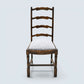 4 Webber Ladderback Dining Chairs with Grey Cushion Pads FREE UK Delivery*