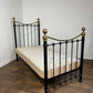 Reproduction Victorian Style Brass & iron Single Bed