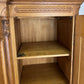 Wardrobe Vintage French Louis XVI Style Oak Four Door Carved Armoire LOT 6516