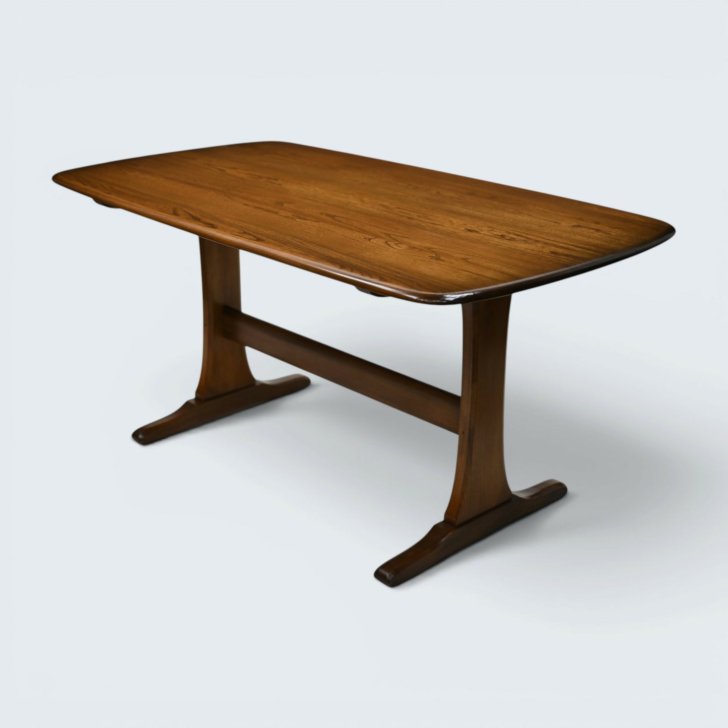 Ercol Refectory Dining Table Plank Top Model 822 In Golden Dawn FREE UK Delivery