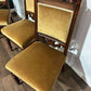 Four Edwardian Carved Walnut Dining Chairsx