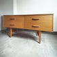 Mid century light Teak sideboard / chest of drawers by Austinsuite priorandpender 5 out of 5 stars