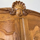 Wardrobe Vintage French Louis XVI Style Four Door Oak Carved Armoire LOT 4930