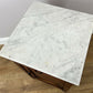 Bedside Table Antique French Marble Top Oak Cabinet Carved Cupboard LOT 6200