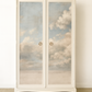 Mid-century Retro Vintage Stag Wardrobe Upcycled Armoire Pained Statement Bedroom Furniture. Commissions Available.