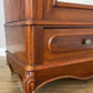 Wardrobe Antique French Two Door Mahogany Mirrored Carved Armoire LOT 6152