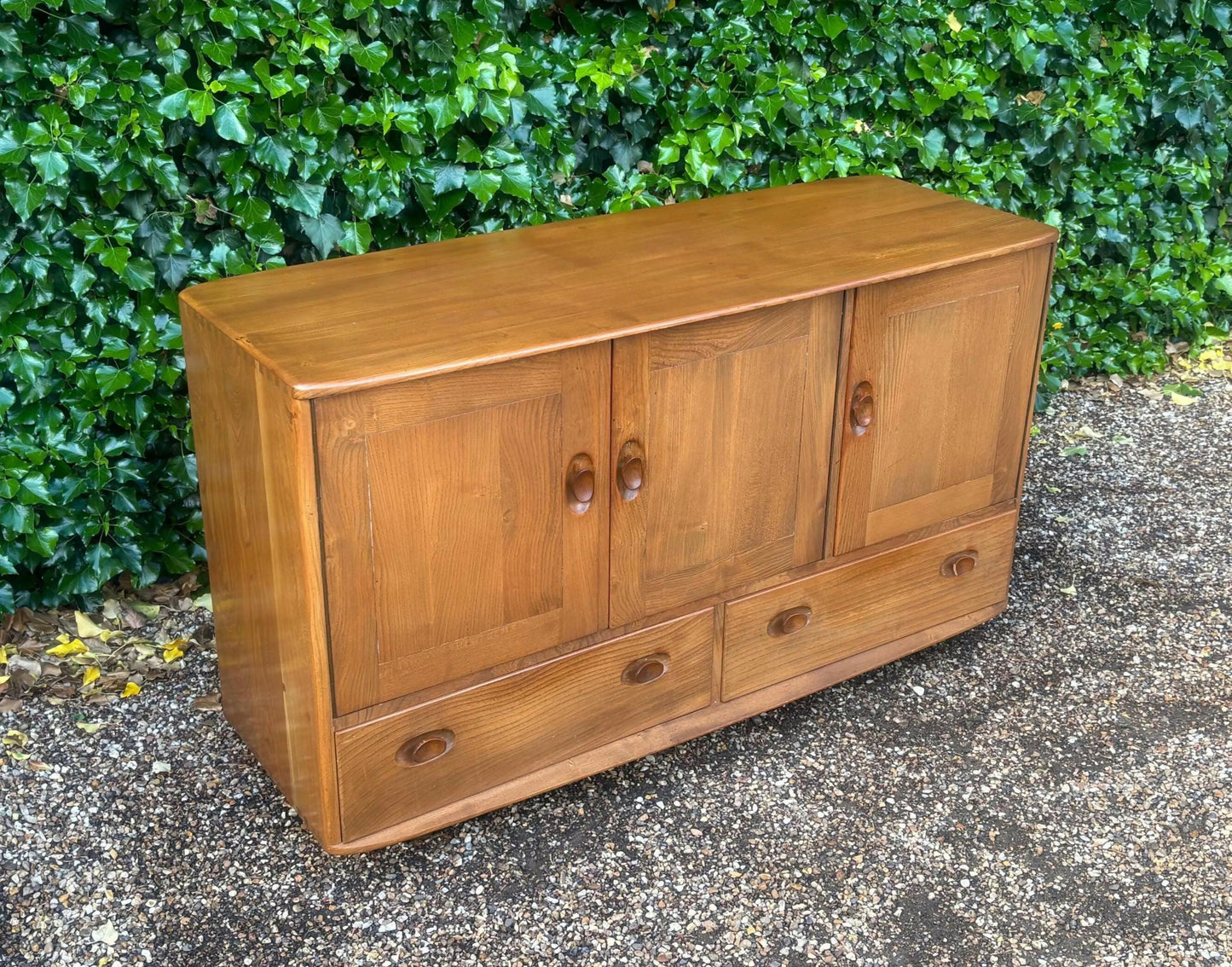 Mid Century Ercol Windsor Elm Sideboard